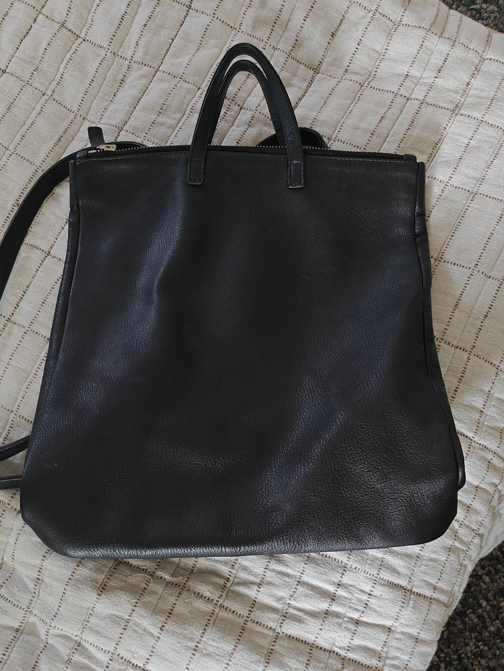 Are Studio leather Tote Backpack